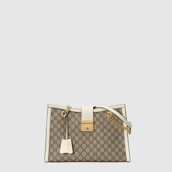 구찌 여성 GG 패들락 미디엄 숄더백 - Gucci Womens Padlock Medium… - 1