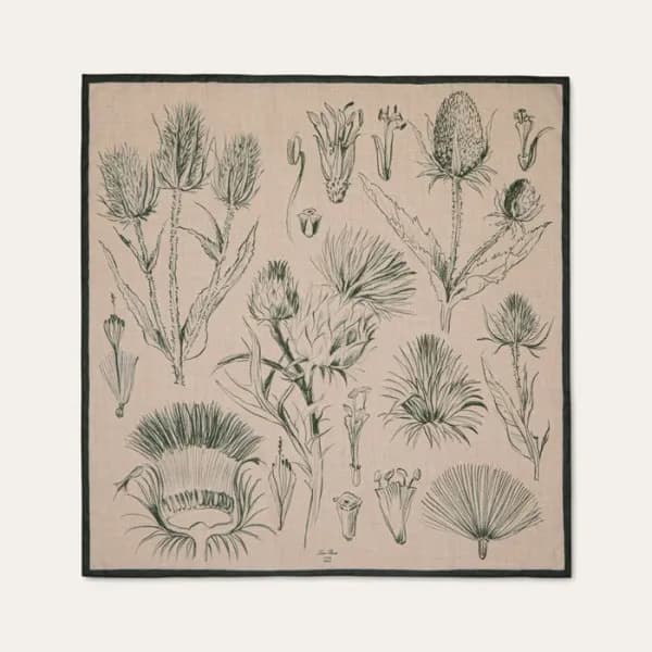 로로피아나 여성 스퀘어 스카프 - Loro Piana Womens Square Scarf … - 1