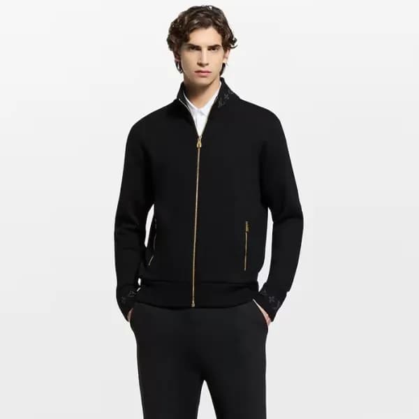 루이비통 남성 니트 자켓 - Louis vuitton Mens Knit Jacket - l… - 1