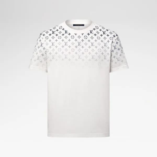 루이비통 남성 라운드 반팔 티셔츠 - Louis vuitton Mens Round Tshi… - 1