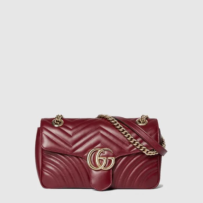 구찌 여성 GG 마몽 스몰 숄더백 - Gucci Womens GG Marmont Small… - 1