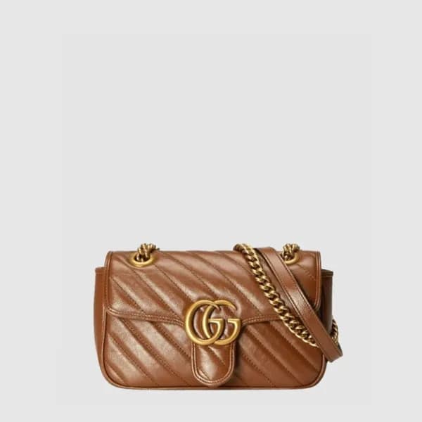 구찌 여성 GG 마몬트 미니 숄더백 - Gucci Womens GG Marmont Mini… - 1