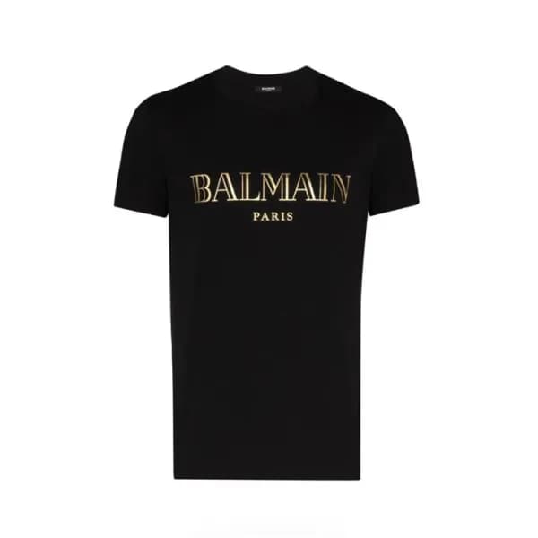 발망 남성 라운드 반팔티 - Balmain Mens Round Tshirt - bmc139… - 1