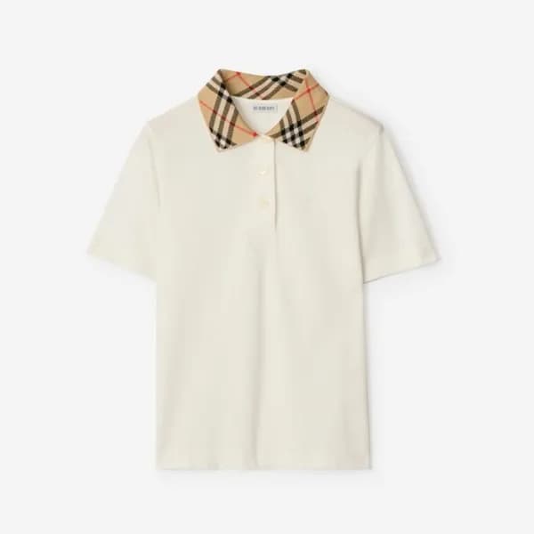 버버리 여성 반팔 티셔츠 - Burberry Womens Polo Tshirt - buc1… - 1