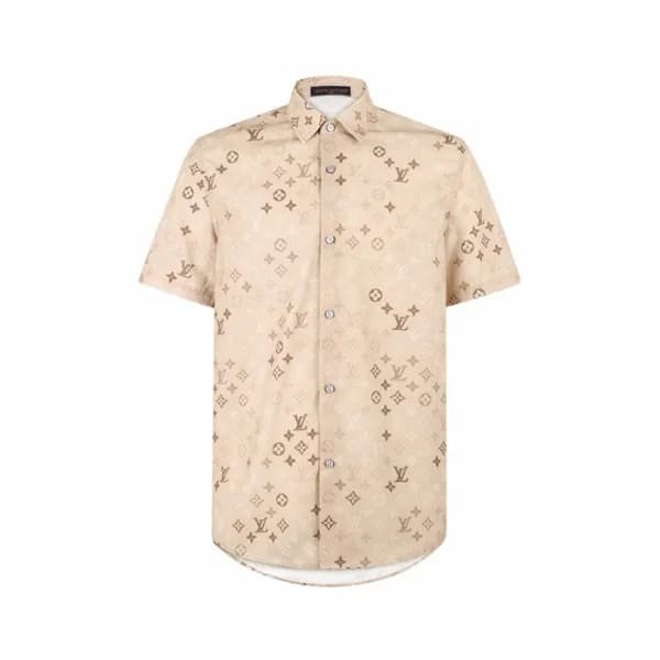 루이비통 남성 반팔 셔츠 - Louis vuitton Mens Short Sleeved S… - 1