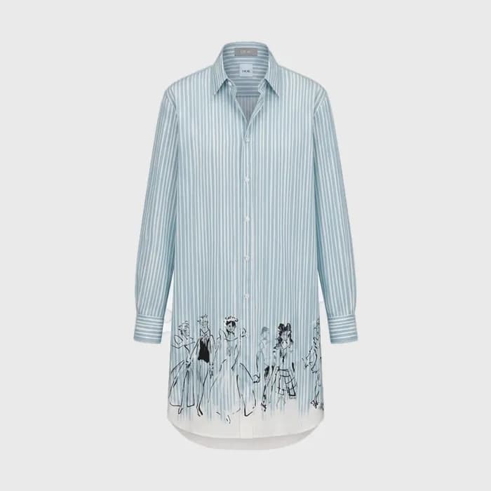 디올 여성 디오리비에라 롱 블라우스 - Dior Womens Dioriviera Long … - 1