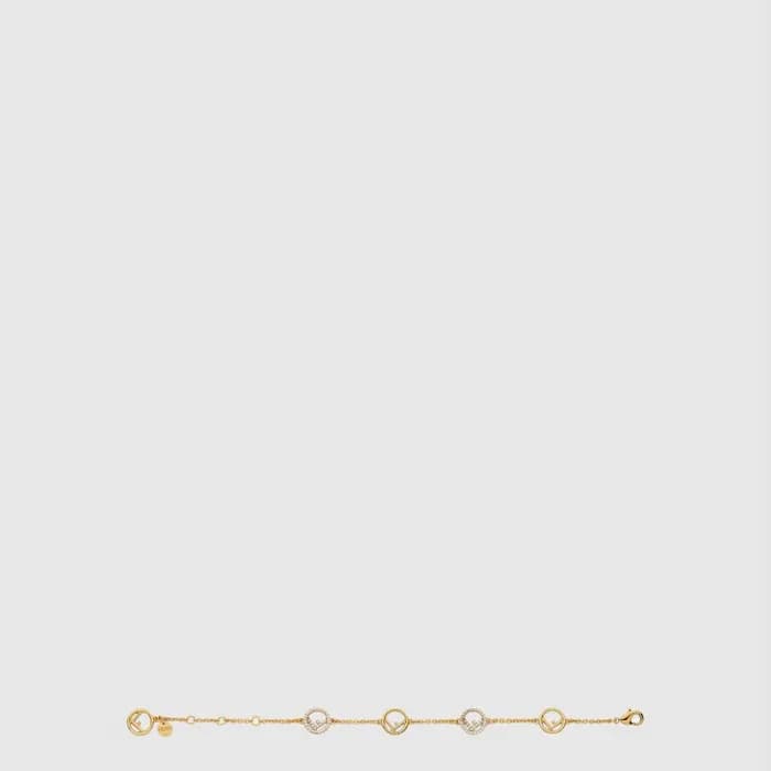 펜디 여성 F 이즈 브레이슬릿 - Fendi Womens F Is Bracelet - acc10321x - 1