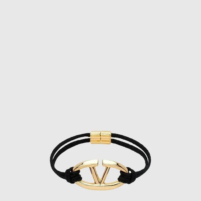 발렌티노 여성 브이로고 시그니처 메탈 브레이슬릿 - Valentino Womens V-Logo Signature Metal Bracelet - acc10419x - 1