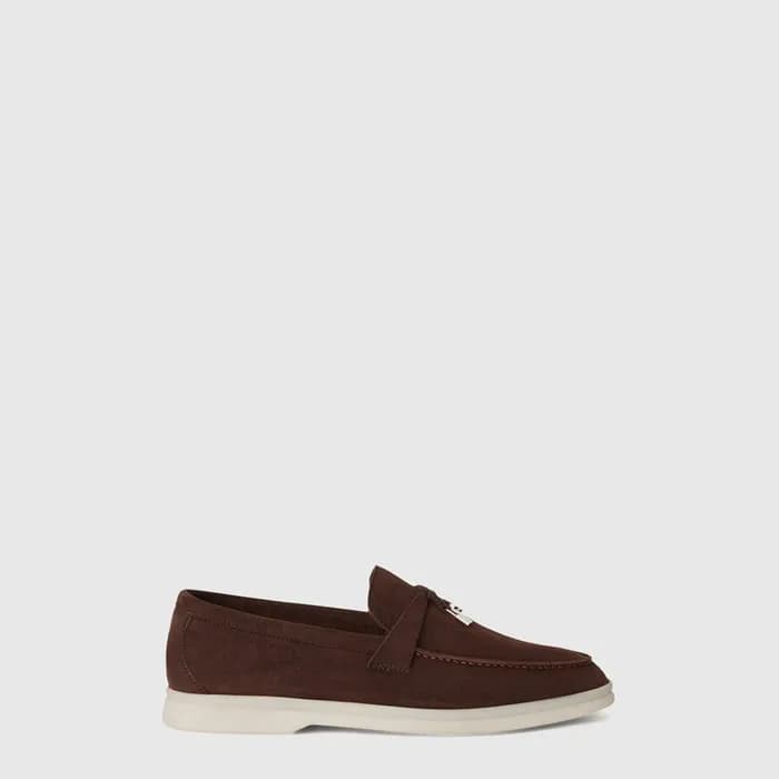로로피아나 여성 썸머 참스 워크 로퍼 - Loro Piana Womens Summer Charms Work Loafer - los14723x - 1