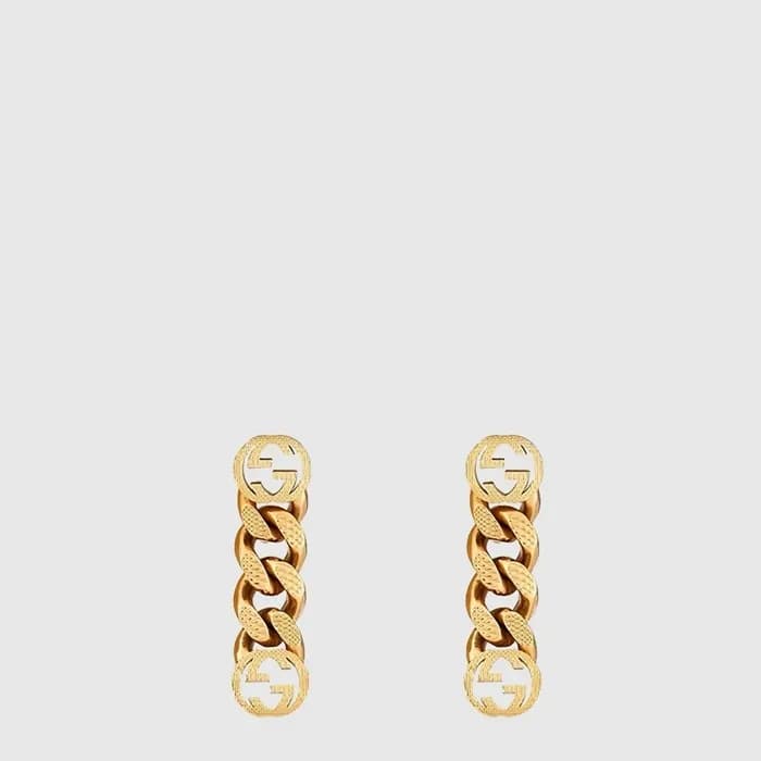 구찌 여성 인터로킹 이어링 - Gucci Womens Interlocking Earring - acc10744x - 1
