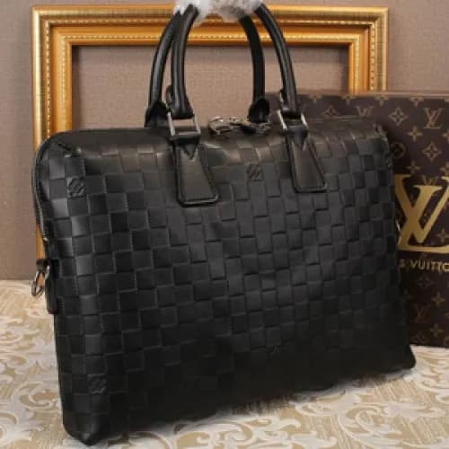 루이비통 2015 남성용 서류가방 LV071, Full Leather - 1