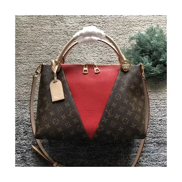 Louis Vuitton MonogramV Tote Shoulder Bag,27cm/36c… - 1