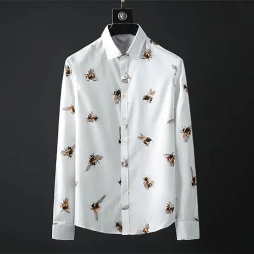 GUCCI 2018 MENS SHIRT- 구찌 남성 셔츠B539 2색(블랙,화이트)… - 1