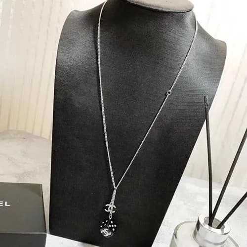 CHANEL Choker 18k White Gold - 샤넬 여성용 목걸이 18K도금… - 1