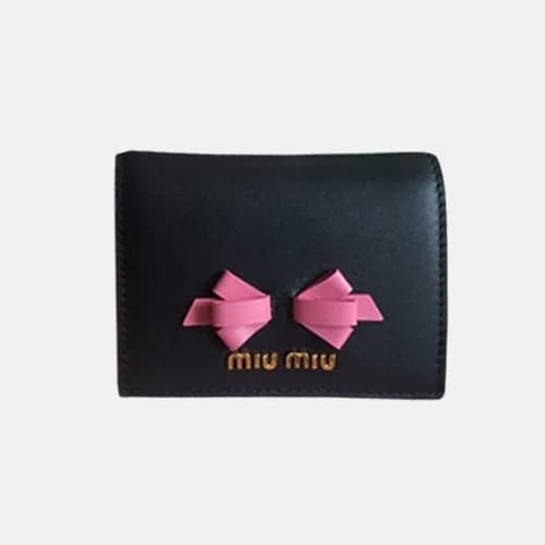 2018/19 MiuMiu Ladies Ribbonz Small Wallet - 미우미우 … - 1
