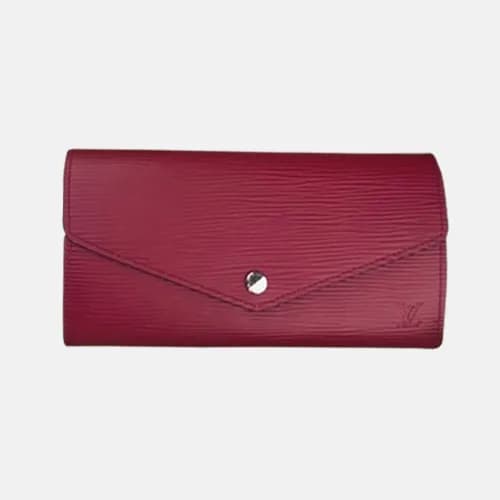 Louis Vuitton 2018 Ladies Flap Sarah Epi Wallet M6… - 1