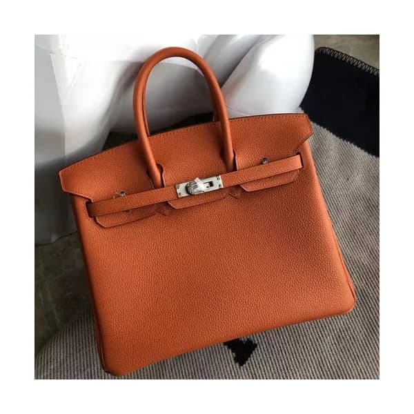 Hermes Birkin Togo Leather Tote Shoulder Bag ,25cm… - 1