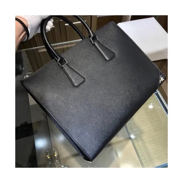 Prada 2018 Saffiano Mens Business Bag ,38CM - 프라다 … - 1