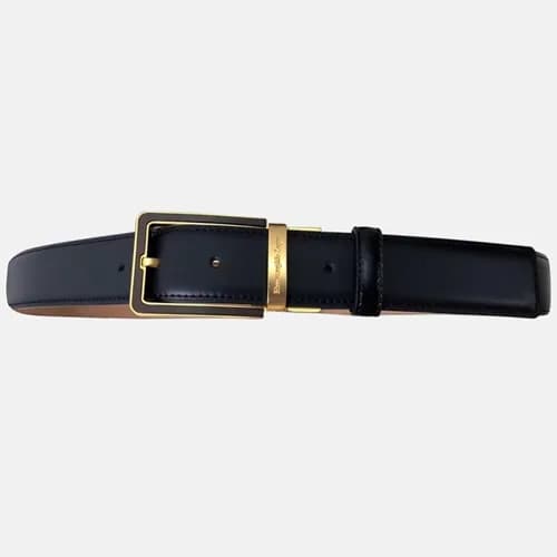 Ermenegildo Zegna 2019 Mens Business Leather Belt… - 1
