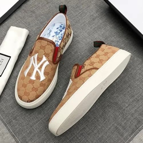 Gucci 2019 Mens Classic Logo slip-on - 구찌 남성 클래식 로… - 1