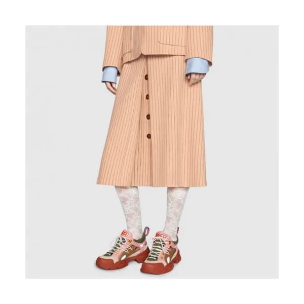 [프리미엄]Gucci 2019 Couple Flashtrek Leather Sneacker… - 1