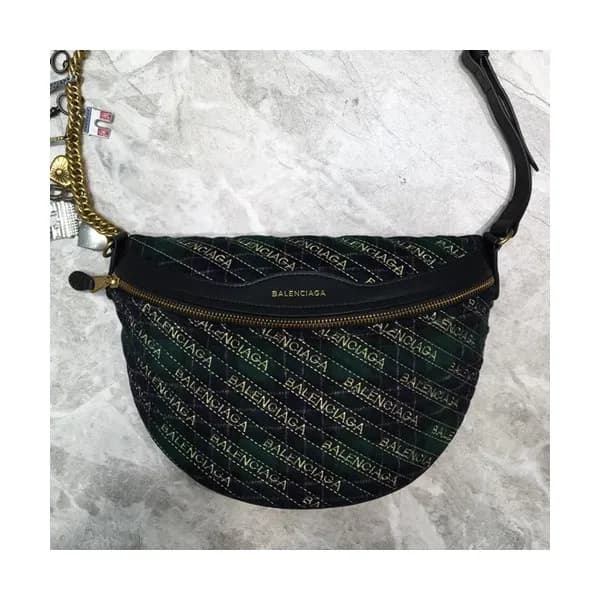 Balenciaga 2019 Velvet Belt Bag ,27CM - 발렌시아가 2019… - 1