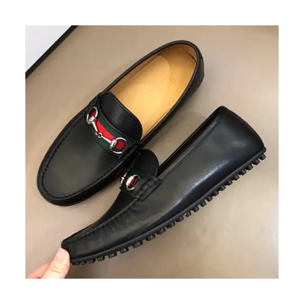 [클래식]Gucci 2019 Mens Horsbit Leather Drive Loafer-… - 1
