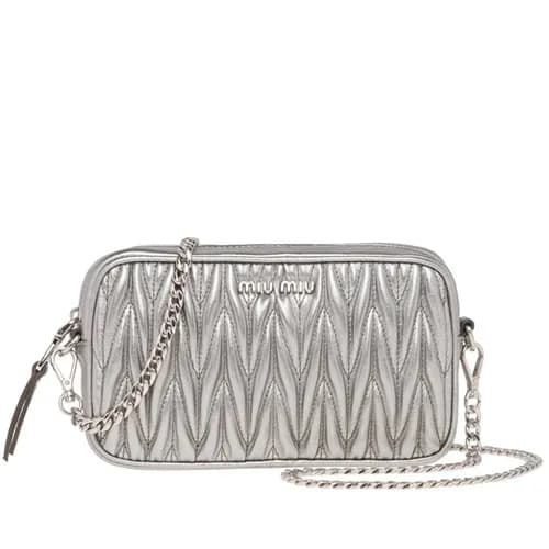 MiuMiu 2019 Matelasse Belt Bag / Shoulder Cross Ba… - 1