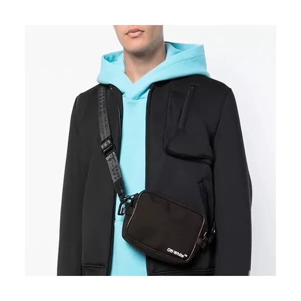 Off White 2019 Canvas Camera Shoulder Bag,19cm - 오… - 1