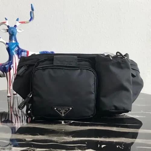 Prada 2019 Nylon Hip Sack,32cm - 프라다 2019 남여공용 나일론… - 1