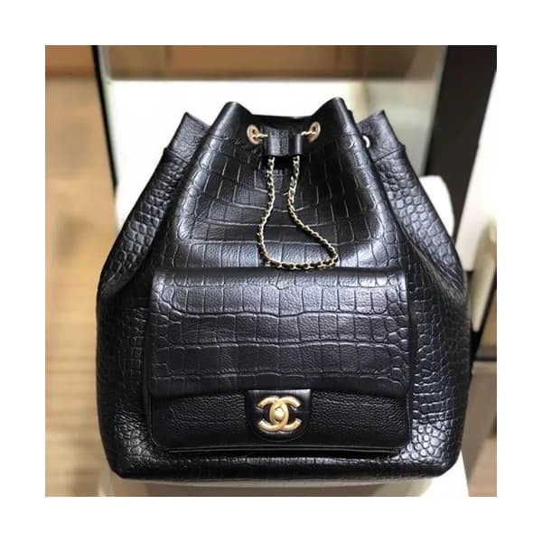 Chanel 2019 Leather Women Back Pack ,33CM - 샤넬 201… - 1