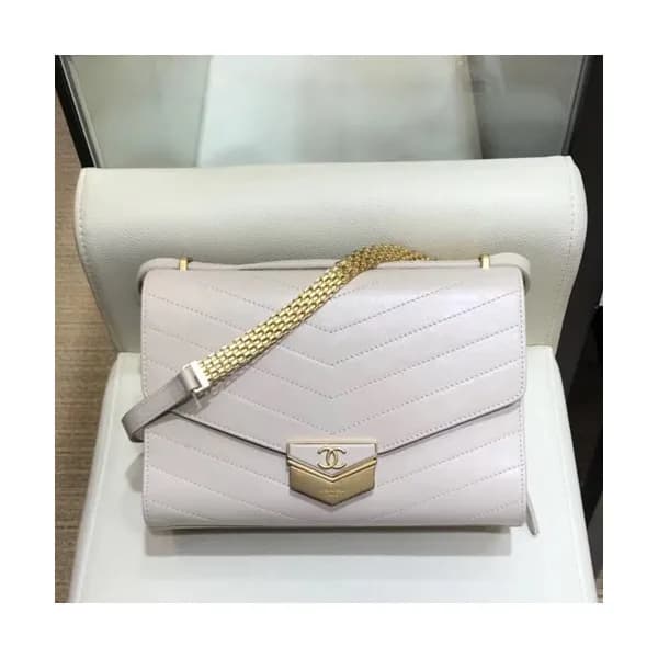 Chanel 2019 Leather Women Large Shoulder Bag,23CM … - 1