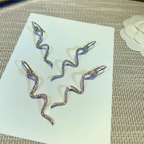 BULGARI Earring -불가리 이어링 BUL0047.(화이트골드,로즈골드) - 1