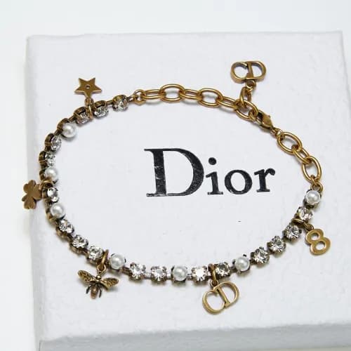 Dior Bangle -디올 여성 팔찌dio0017.컬러(옐로우 골드) - 1