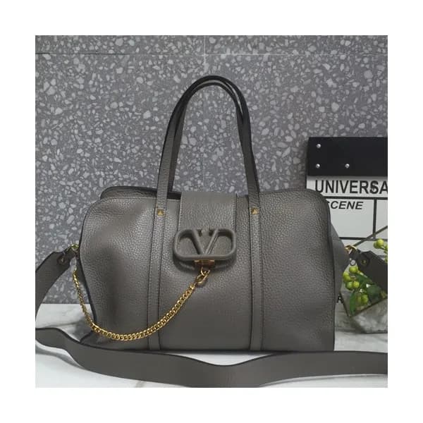 Valentino 2019 Leather Small Tote Shoudler Shopper… - 1