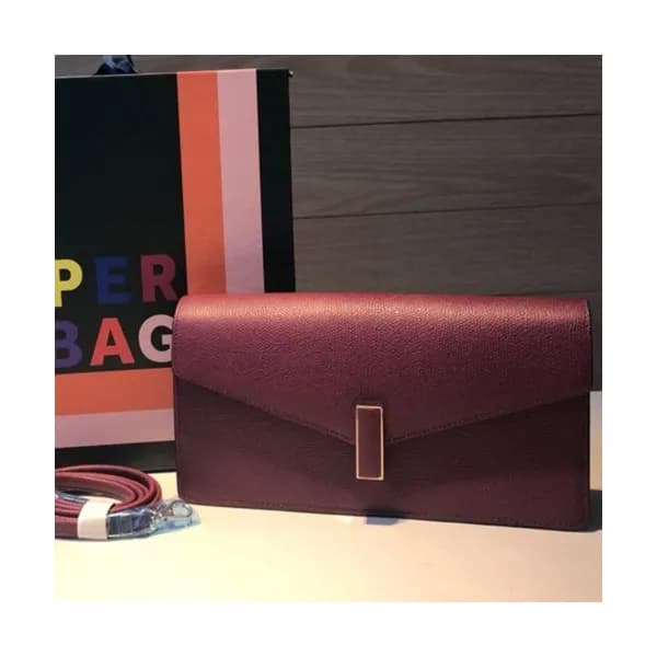 Valextra 2019 Epsom Leather Shoulder Bag,25CM - 발렉…