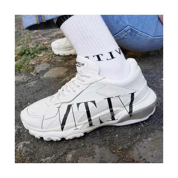 [매장판]Valentino 2019 Ladies Leather Sneakers - 발렌티노… - 1