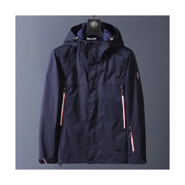 Moncler 2019 Mens Logo Casual Windproof Hood Jacke… - 1