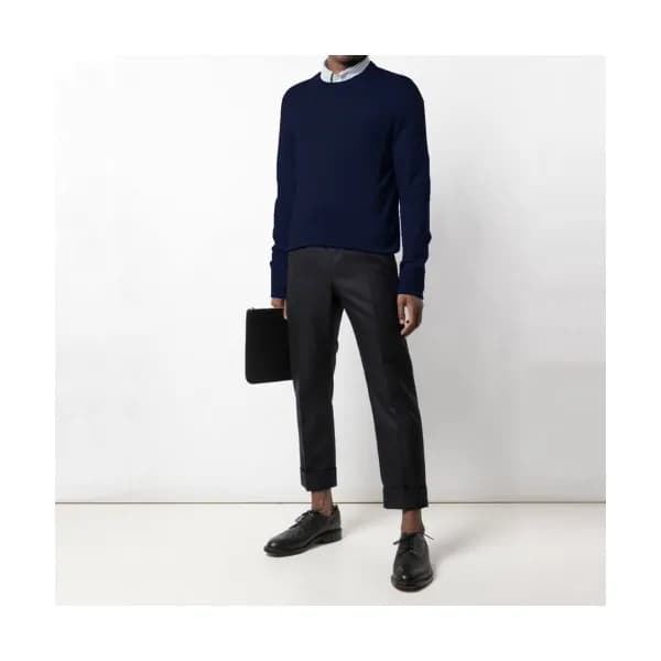 Thom Browne 2019 Mens Strap Crew-neck Sweater - 톰브… - 1