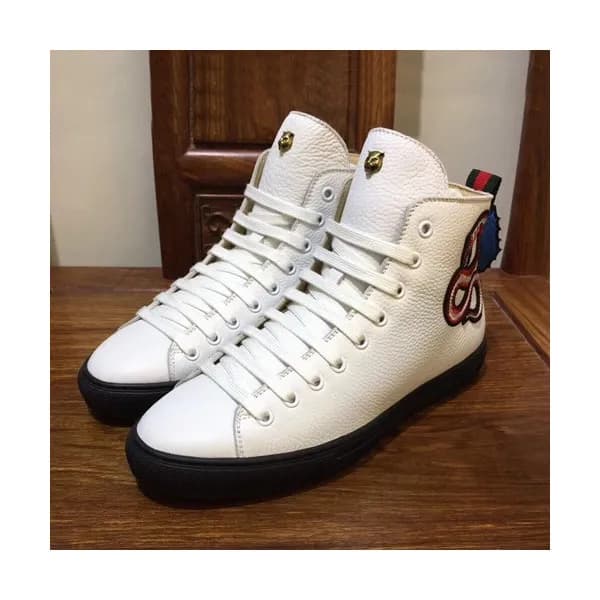 Gucci 2019 Mens Leather Sneakers - 구찌 2019 남성용 레더 … - 1