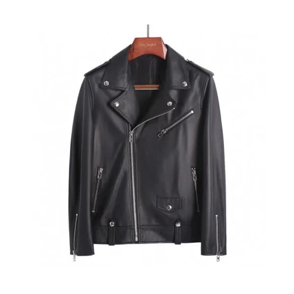 Givenchy 2019 Mens Casual Zip-up Leather Jacket - … - 1
