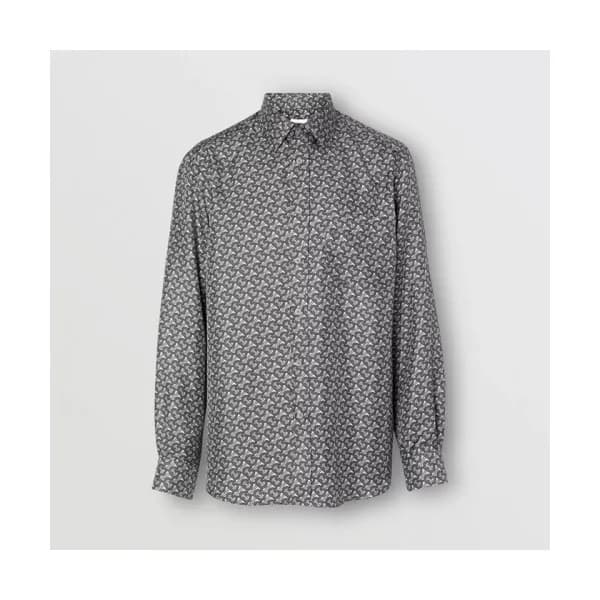 Burberry 2019 Mens Vintage Logo Silk shirt - 버버리 2… - 1