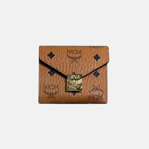 MCM 2019 Ladies Canvas Wallet - 엠씨엠 2019 여성용 캔버스 반… - 1