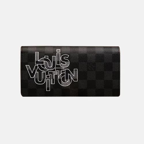 Louis Vuitton 2019 Brazza Leather Wallet M62665 - … - 1