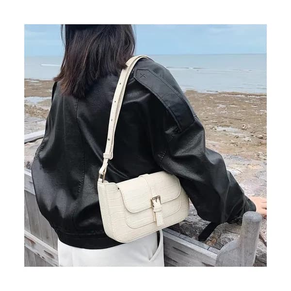 By Far 2019 Leather Tote Shoulder Bag,26cm - 바이 파 … - 1