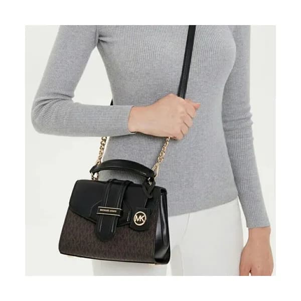 Michael Kors 2019 Leather Shoulder Bag, 22CM - 마이클… - 1