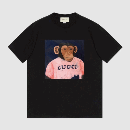 [매장판]Gucci 2019 Mm/Wm Logo Cotton Short Sleeved Ts… - 1
