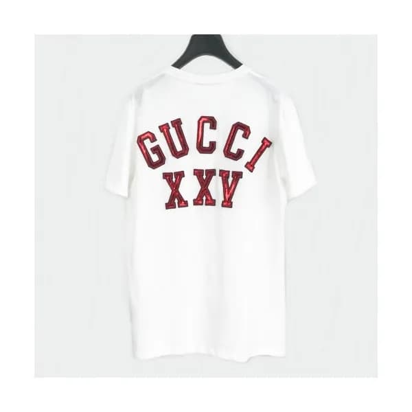 [매장판]Gucci 2020 Mm/Wm Logo Cotton Short Sleeved Ts… - 1