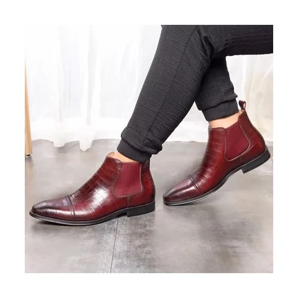 Ferragamo 2020 Mens Leather Boots - 페라가모 2020 남성용 … - 1