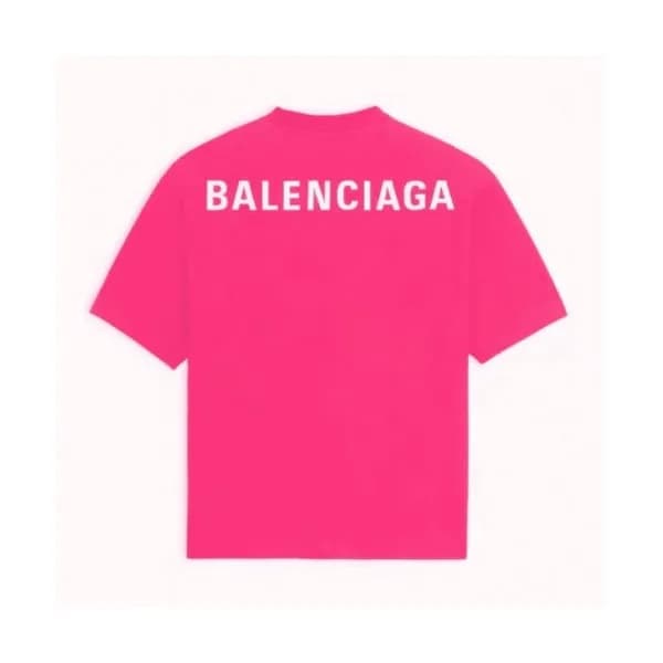 [발렌시아가]Balenciaga 2019 Mm/Wm Logo Cotton Short Sle… - 1